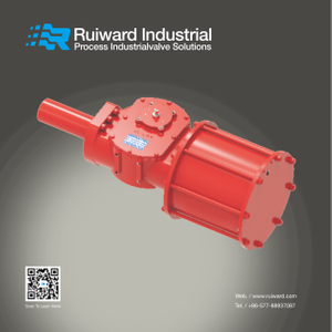 G-DA Type Single Cylinder Double Acting Fork Type Pneumatic Actuator