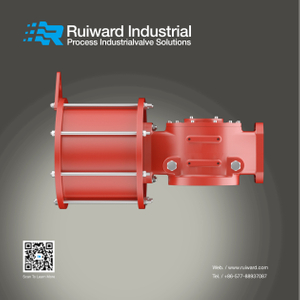 G-DA Type Single Cylinder Double Acting Fork Type Pneumatic Actuator