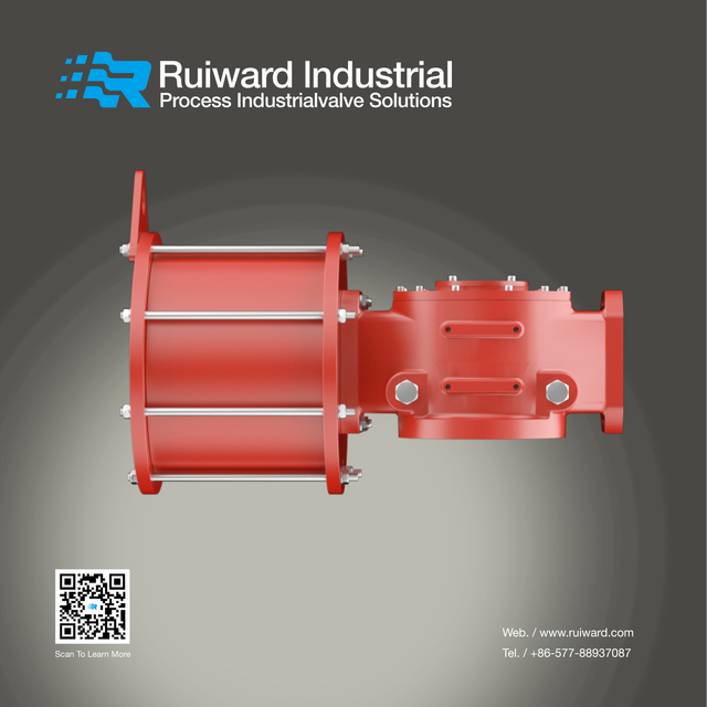 G-DA Type Single Cylinder Double Acting Fork Type Pneumatic Actuator