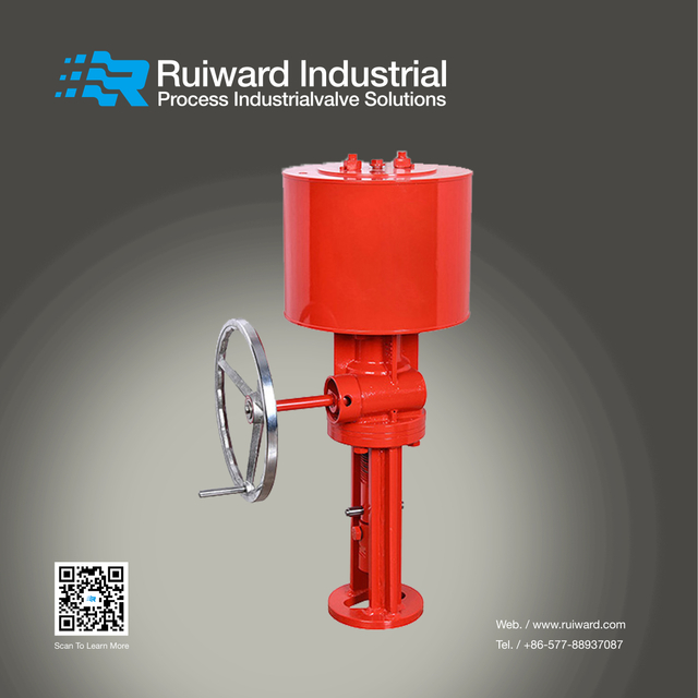 Z-DA Type Handwheel Side Mounted Double Acting Linear Pneumatic Actuator