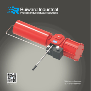 G-SR Type Dual Cylinder Single Acting Fork Type Pneumatic Actuator