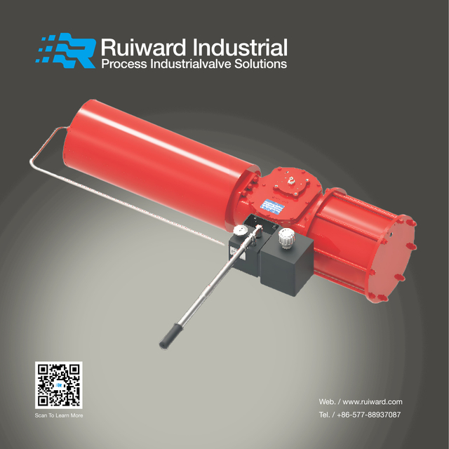 G-SR Type Dual Cylinder Single Acting Fork Type Pneumatic Actuator