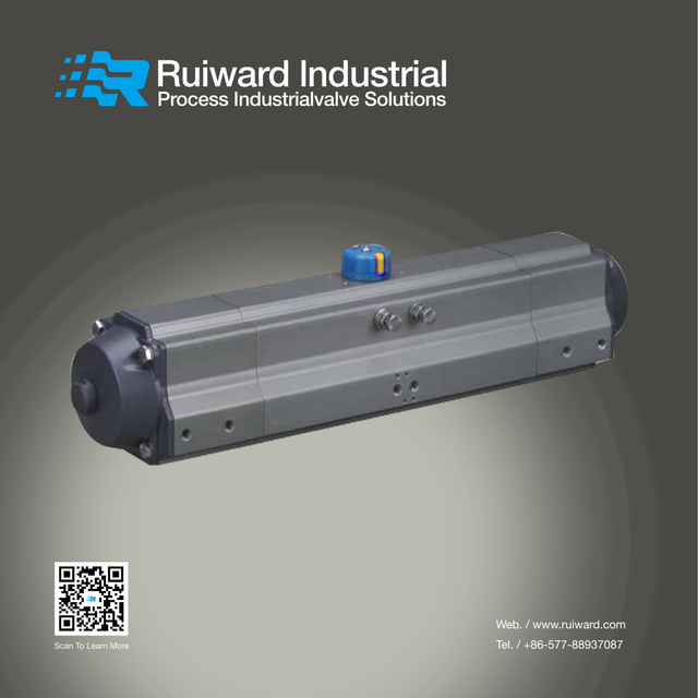 AT-SR Type Three Position Single Acting Gear Rack Pneumatic