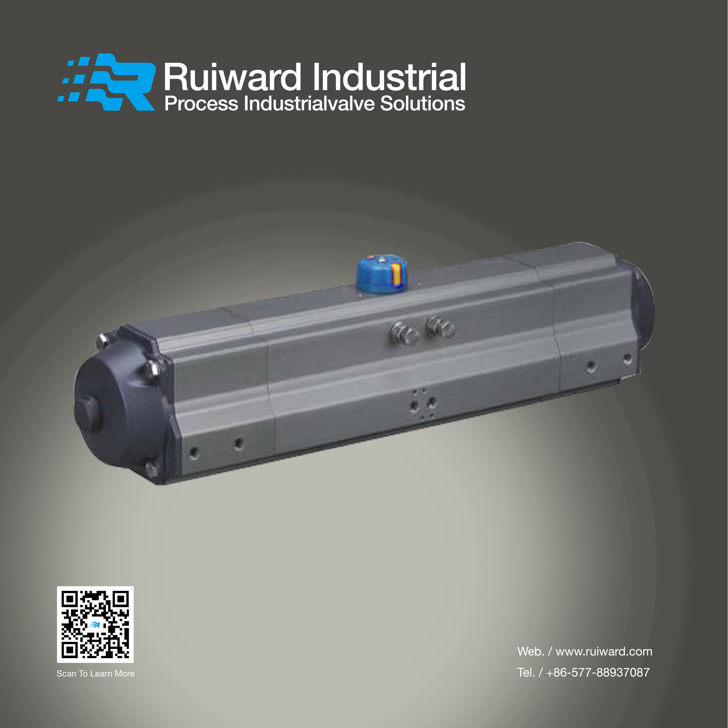 AT-SR Type Three Position Single Acting Gear Rack Pneumatic Actuator